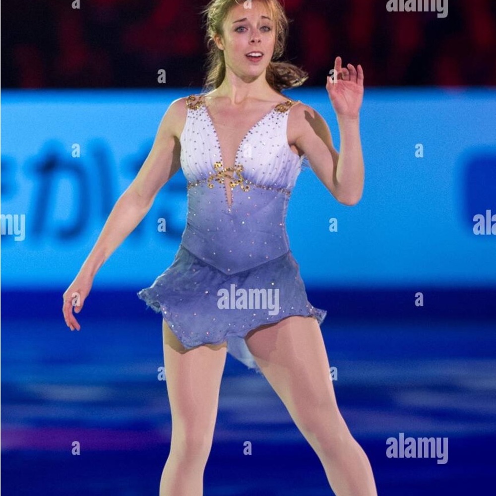 The Blue Dress From Literally Every Olympic Shoot